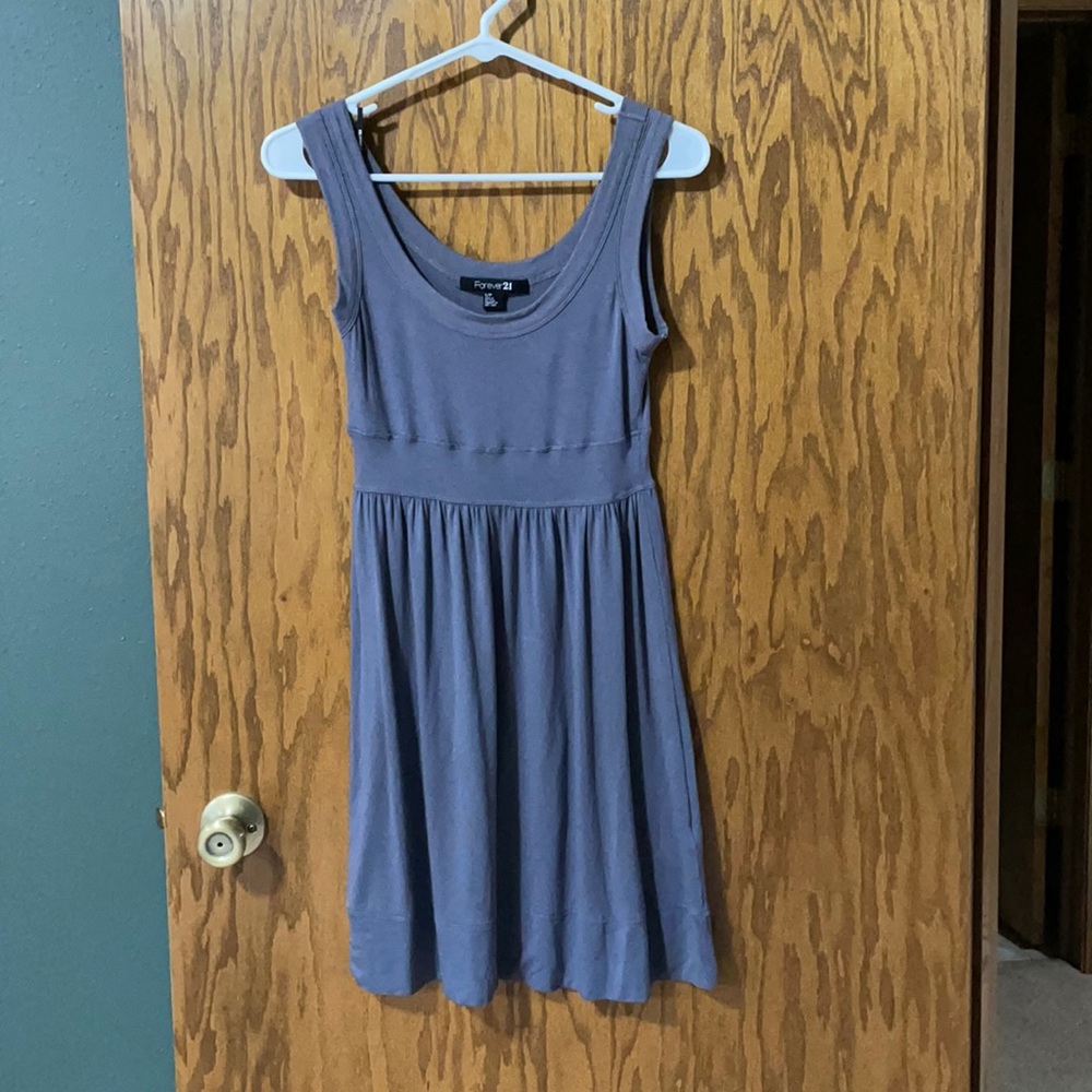 Grey loose fitting dress